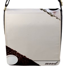 Greeting Card Coffee Mood Flap Messenger Bag (S)