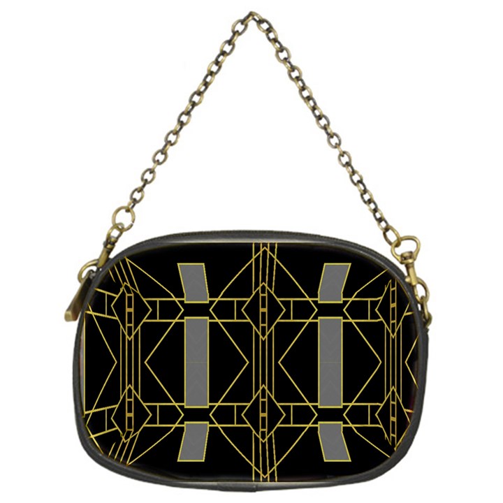 Simple Art Deco Style  Chain Purses (One Side) 