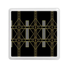 Simple Art Deco Style  Memory Card Reader (square)  by Simbadda