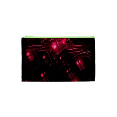 Picture Of Love In Magenta Declaration Of Love Cosmetic Bag (xs) by Simbadda