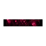 Picture Of Love In Magenta Declaration Of Love Flano Scarf (Mini) Back