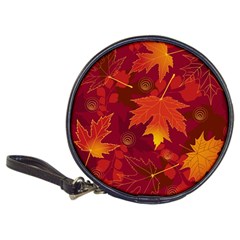 Autumn Leaves Fall Maple Classic 20-CD Wallets