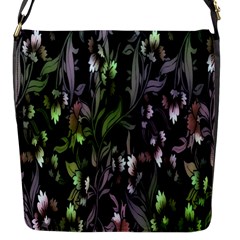 Floral Pattern Background Flap Messenger Bag (s) by Simbadda