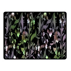Floral Pattern Background Double Sided Fleece Blanket (small)  by Simbadda