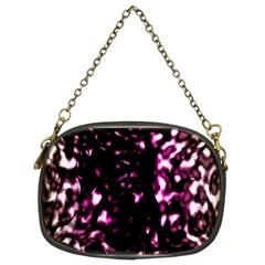 Background Structure Magenta Brown Chain Purses (two Sides)  by Simbadda