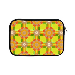 Floral Pattern Wallpaper Background Beautiful Colorful Apple Ipad Mini Zipper Cases by Simbadda