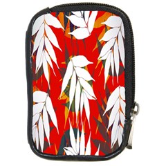 Leaves Pattern Background Pattern Compact Camera Cases by Simbadda