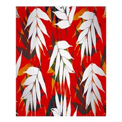 Leaves Pattern Background Pattern Shower Curtain 60  X 72  (medium)  by Simbadda
