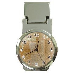 Texture Of Ceramic Tile Money Clip Watches