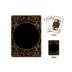 Abstract  Frame Pattern Card Playing Cards (Mini) 