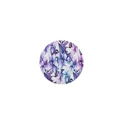 Floral Pattern Background 1  Mini Buttons by Simbadda