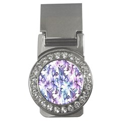 Floral Pattern Background Money Clips (cz)  by Simbadda