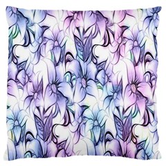 Floral Pattern Background Standard Flano Cushion Case (one Side) by Simbadda