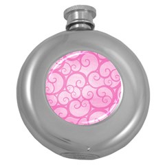 Pattern Round Hip Flask (5 Oz) by Valentinaart