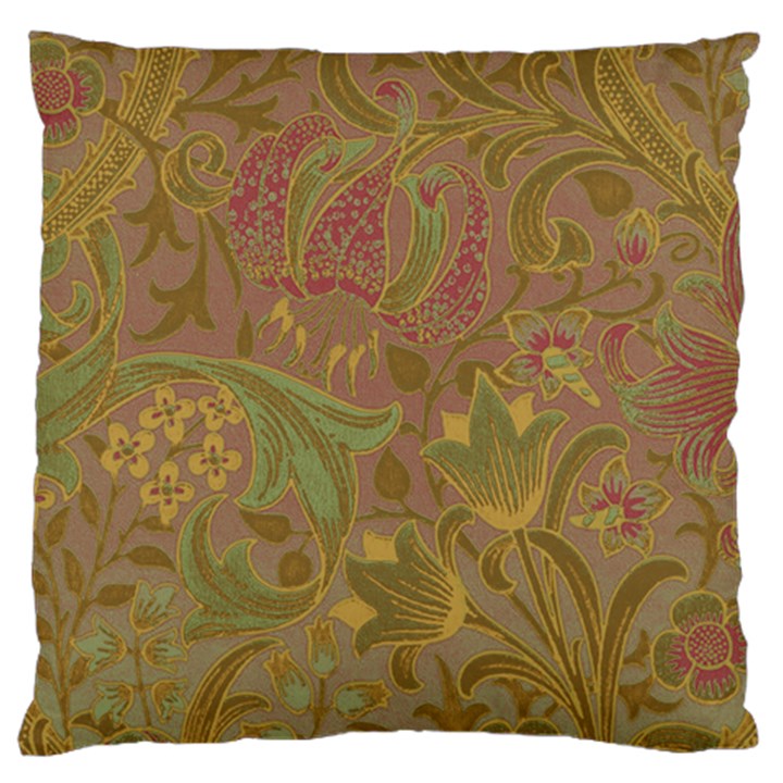 Floral pattern Standard Flano Cushion Case (Two Sides)