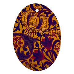 Floral Pattern Ornament (oval) by Valentinaart