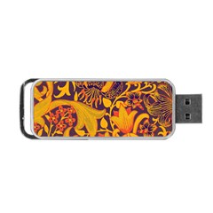 Floral pattern Portable USB Flash (Two Sides)