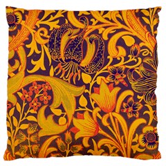 Floral pattern Standard Flano Cushion Case (Two Sides)