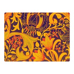 Floral pattern Double Sided Flano Blanket (Mini) 