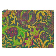 Floral Pattern Cosmetic Bag (xxl) 