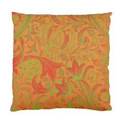 Floral Pattern Standard Cushion Case (two Sides) by Valentinaart