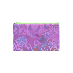 Floral Pattern Cosmetic Bag (xs) by Valentinaart