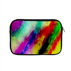 Colorful Abstract Paint Splats Background Apple Macbook Pro 15  Zipper Case by Simbadda
