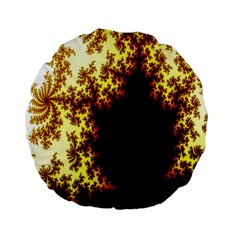 A Fractal Image Standard 15  Premium Flano Round Cushions by Simbadda