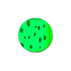 Alien Spon Green Golf Ball Marker (4 Pack) by Alisyart