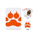 Bear Paw Playing Cards (Mini)  Back