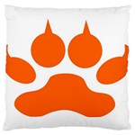 Bear Paw Large Cushion Case (Two Sides) Front