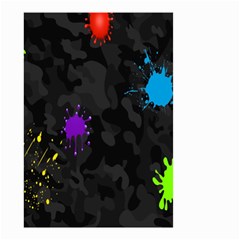 Black Camo Spot Green Red Yellow Blue Unifom Army Small Garden Flag (two Sides)