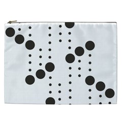 Black Circle Cosmetic Bag (xxl) 