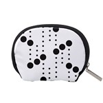 Black Circle Accessory Pouches (Small)  Back