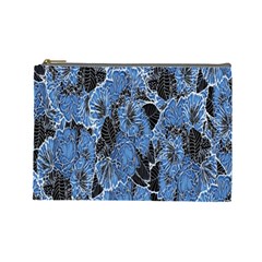 Floral Pattern Background Seamless Cosmetic Bag (large)  by Simbadda