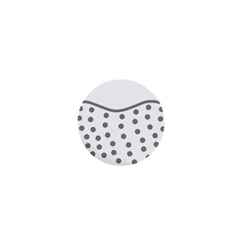 Cool Gel Foam Circle Grey 1  Mini Magnets by Alisyart
