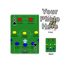 Field Football Positions Playing Cards 54 (mini)  by Alisyart