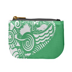 Fish Star Green Mini Coin Purses