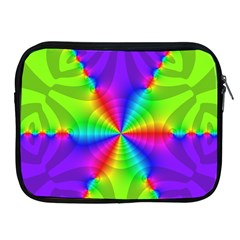 Complex Beauties Color Line Tie Purple Green Light Apple Ipad 2/3/4 Zipper Cases by Alisyart