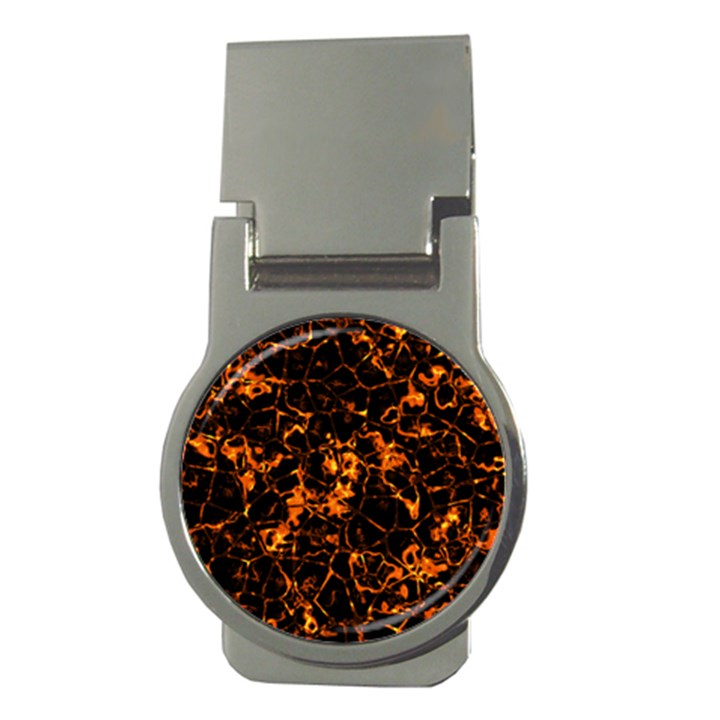 Fiery Ground Money Clips (Round) 