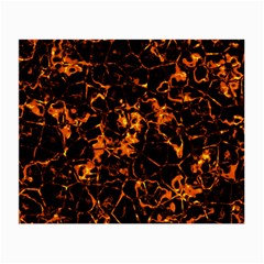 Fiery Ground Small Glasses Cloth by Alisyart