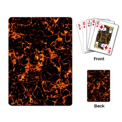 Fiery Ground Playing Card by Alisyart