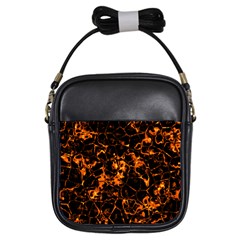 Fiery Ground Girls Sling Bags