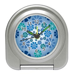 Geometric Flower Stair Travel Alarm Clocks