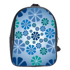 Geometric Flower Stair School Bags(large) 