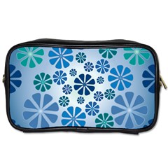 Geometric Flower Stair Toiletries Bags 2-side by Alisyart