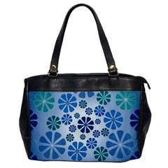 Geometric Flower Stair Office Handbags by Alisyart