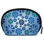 Geometric Flower Stair Accessory Pouches (Large)  Back