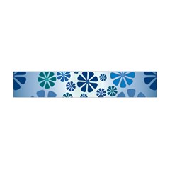 Geometric Flower Stair Flano Scarf (mini)