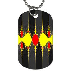 Hyperbolic Complack  Dynamic Dog Tag (one Side) by Alisyart